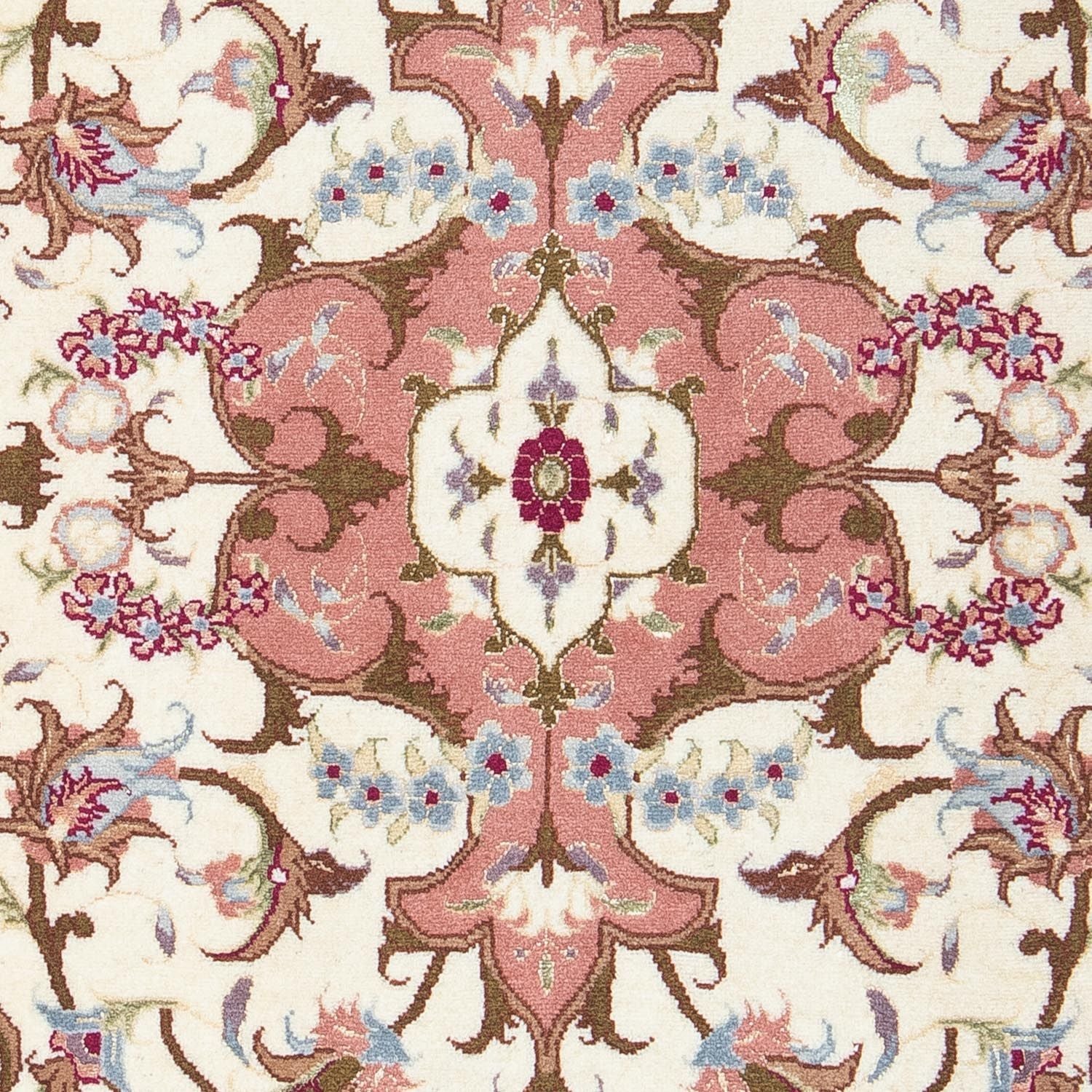 Alfombra Persa - Tabriz - Real - 90 x 60 cm - beige
