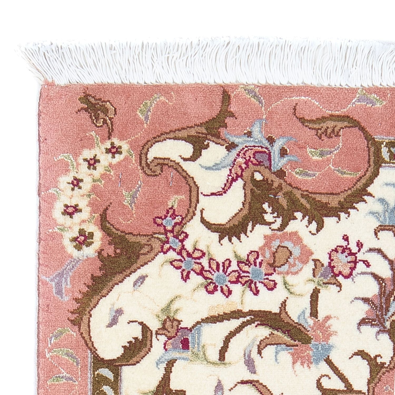 Alfombra Persa - Tabriz - Real - 90 x 60 cm - beige