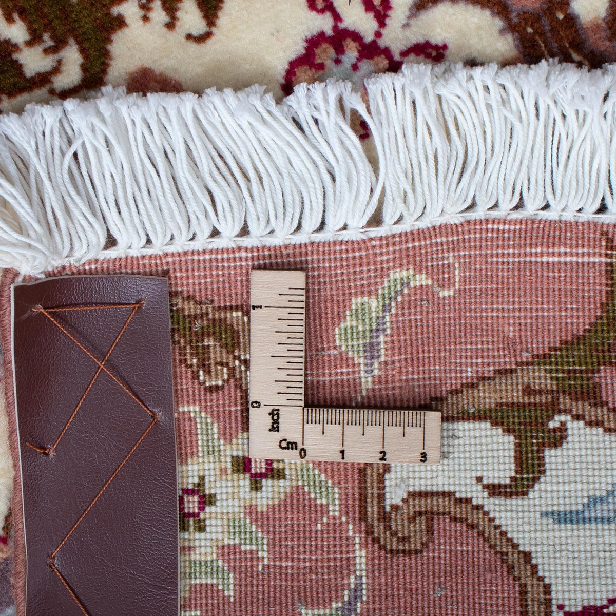 Alfombra Persa - Tabriz - Real - 90 x 60 cm - beige