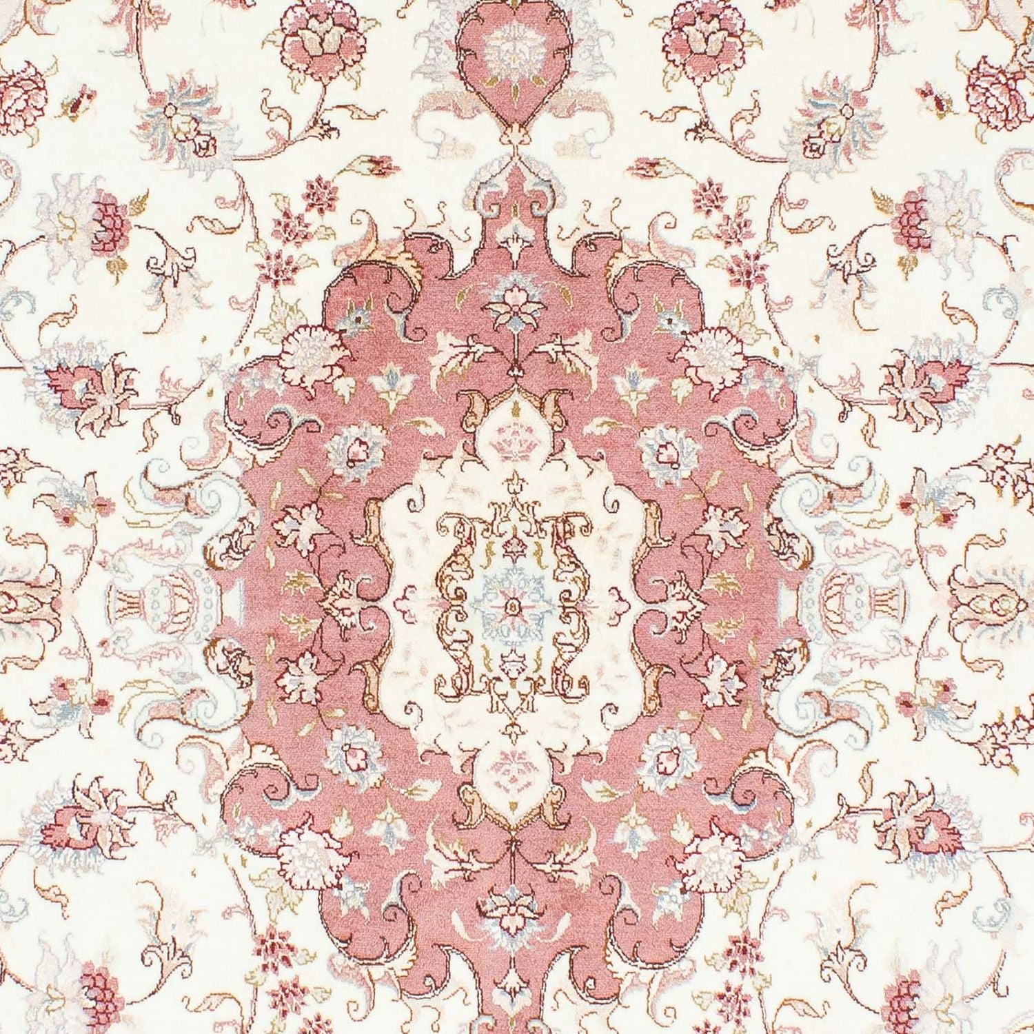 Alfombra Persa - Tabriz - Real - 237 x 163 cm - beige