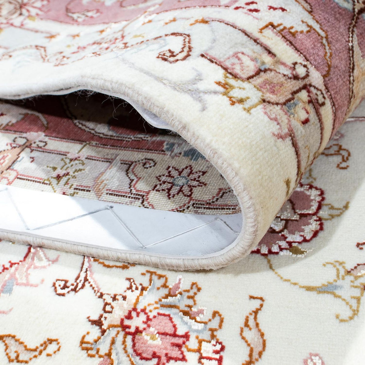 Alfombra Persa - Tabriz - Real - 237 x 163 cm - beige