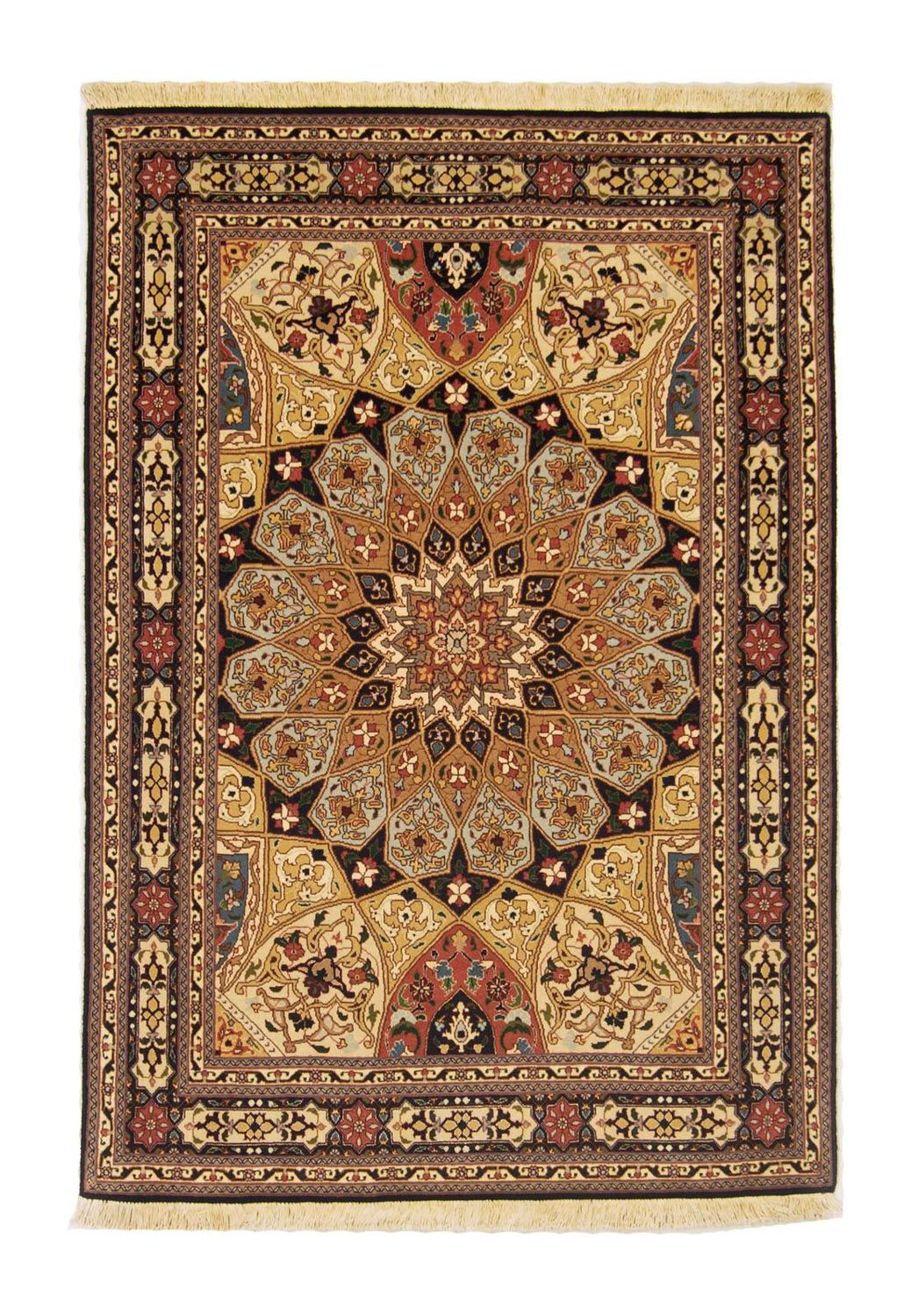 Alfombra Persa - Tabriz - Real - 151 x 103 cm - multicolor