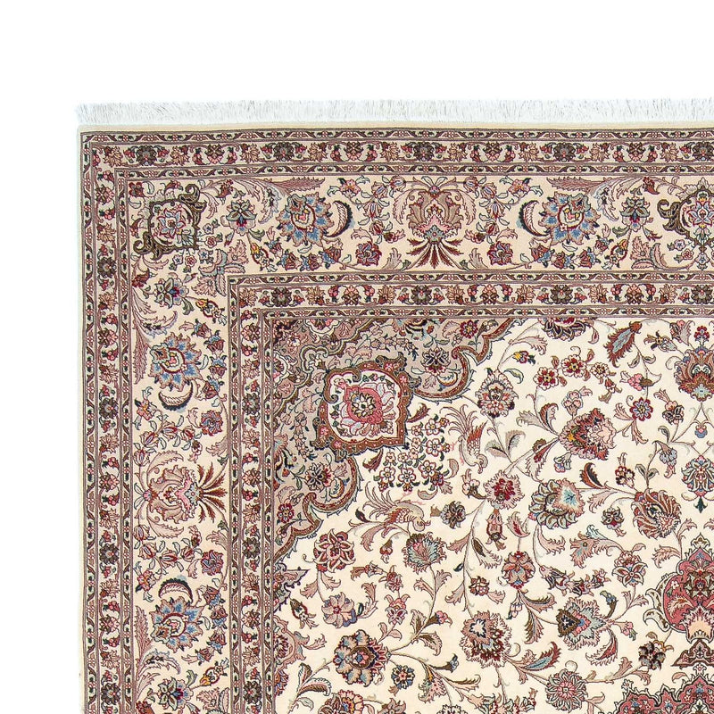 Alfombra Persa - Tabriz - Real - 306 x 252 cm - beige