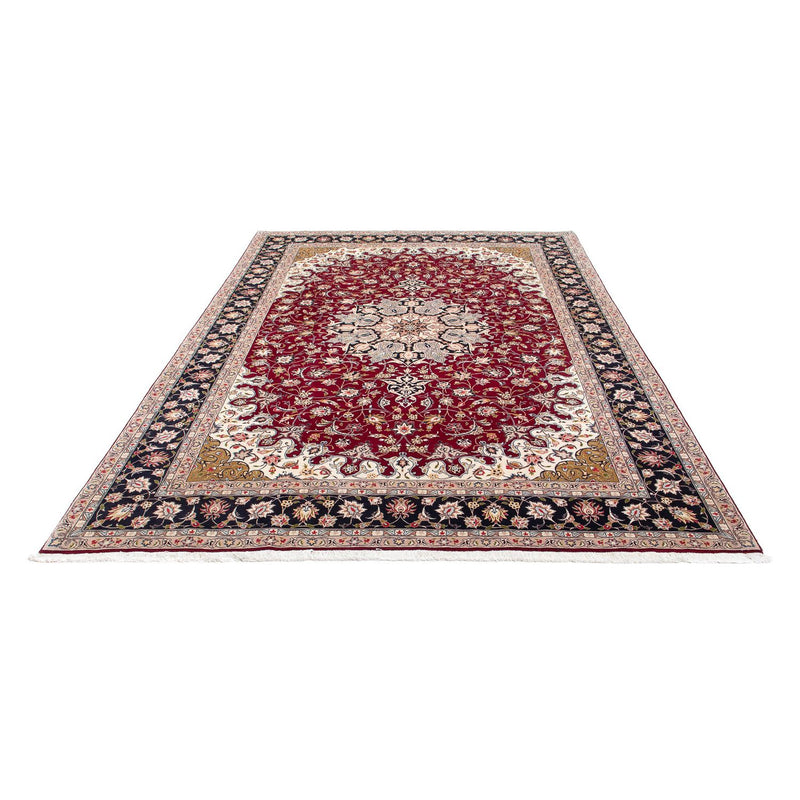 Alfombra Persa - Tabriz - Real - 305 x 205 cm - rojo oscuro