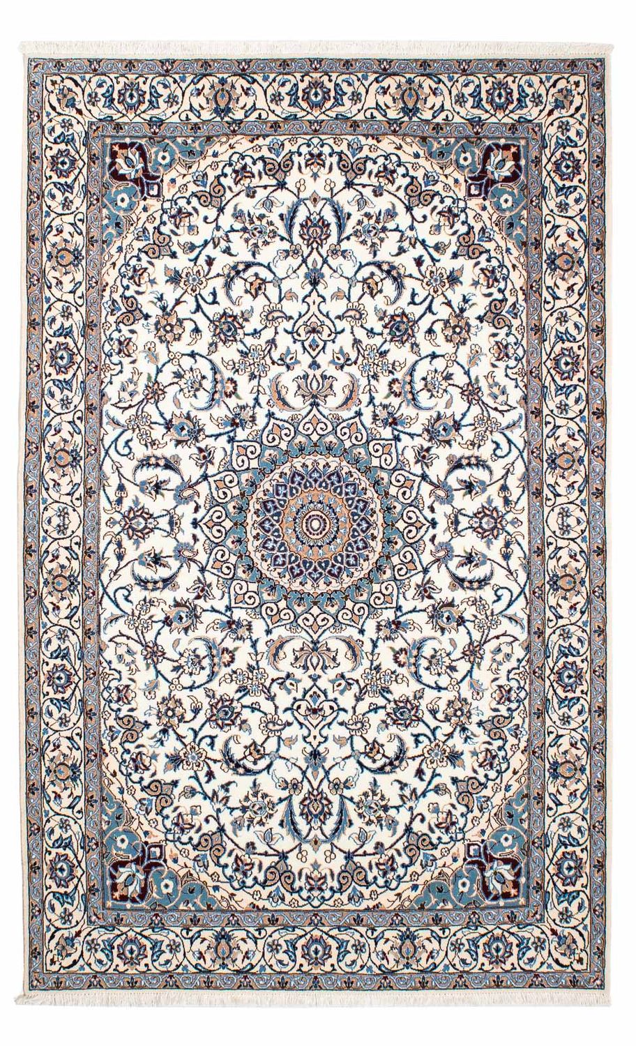 Alfombra Persa - Nain - Prima - 202 x 128 cm - beige
