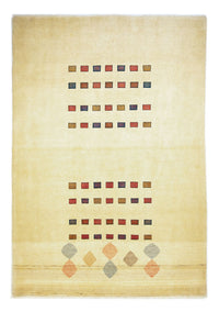 Alfombra Gabbeh - Loribaft Persa - 241 x 168 cm - beige