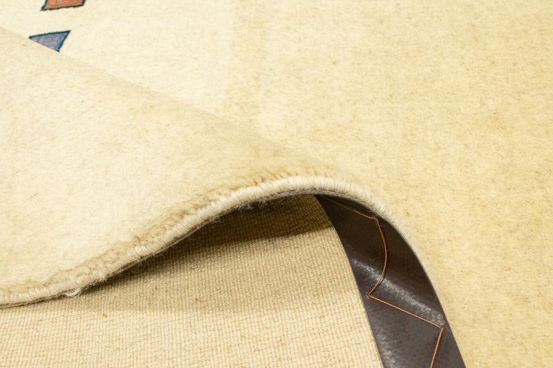 Alfombra Gabbeh - Loribaft Persa - 241 x 168 cm - beige