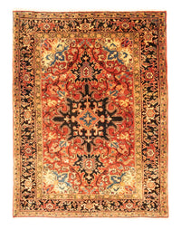 Alfombra persa - Nómada - 190 x 144 cm - rojo