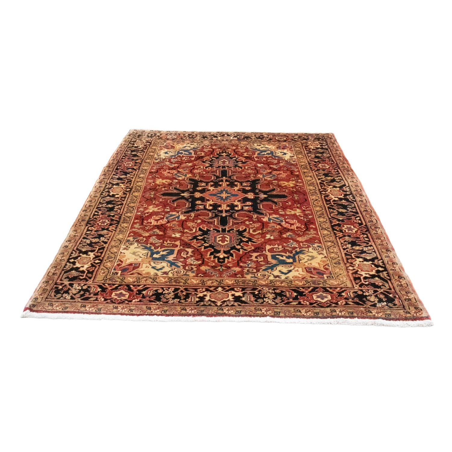Alfombra persa - Nómada - 190 x 144 cm - rojo