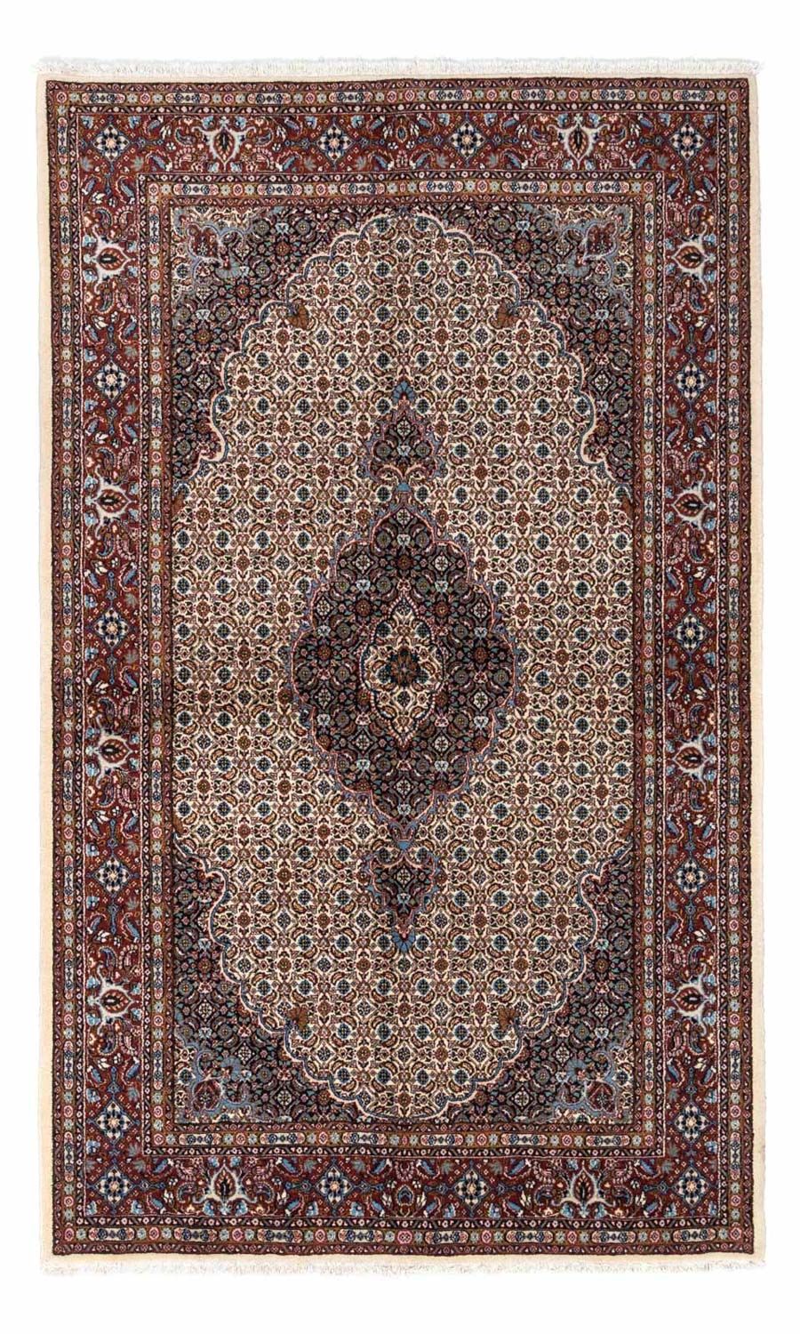 Alfombra persa - Clásica - 246 x 158 cm - rojo oscuro