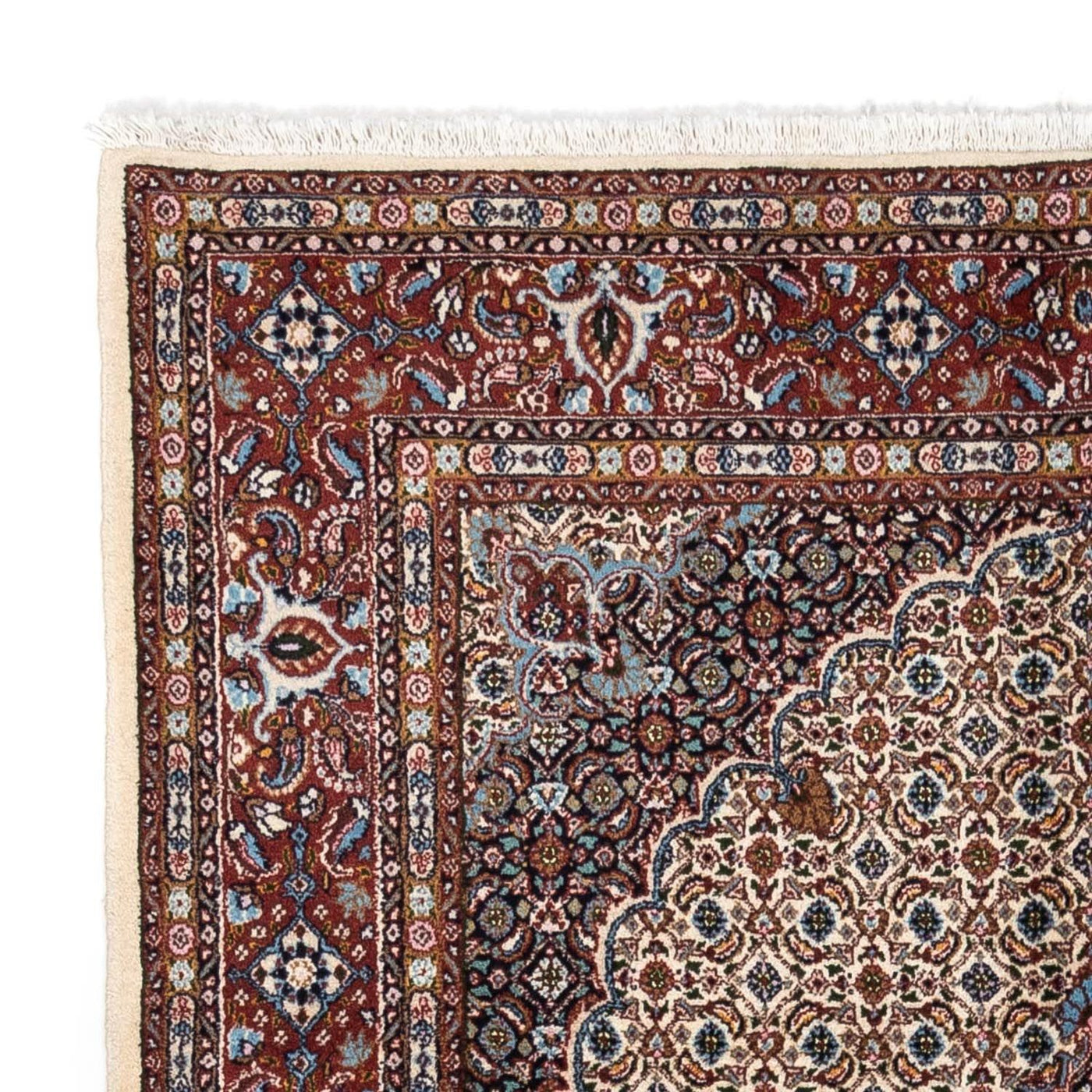 Alfombra persa - Clásica - 246 x 158 cm - rojo oscuro