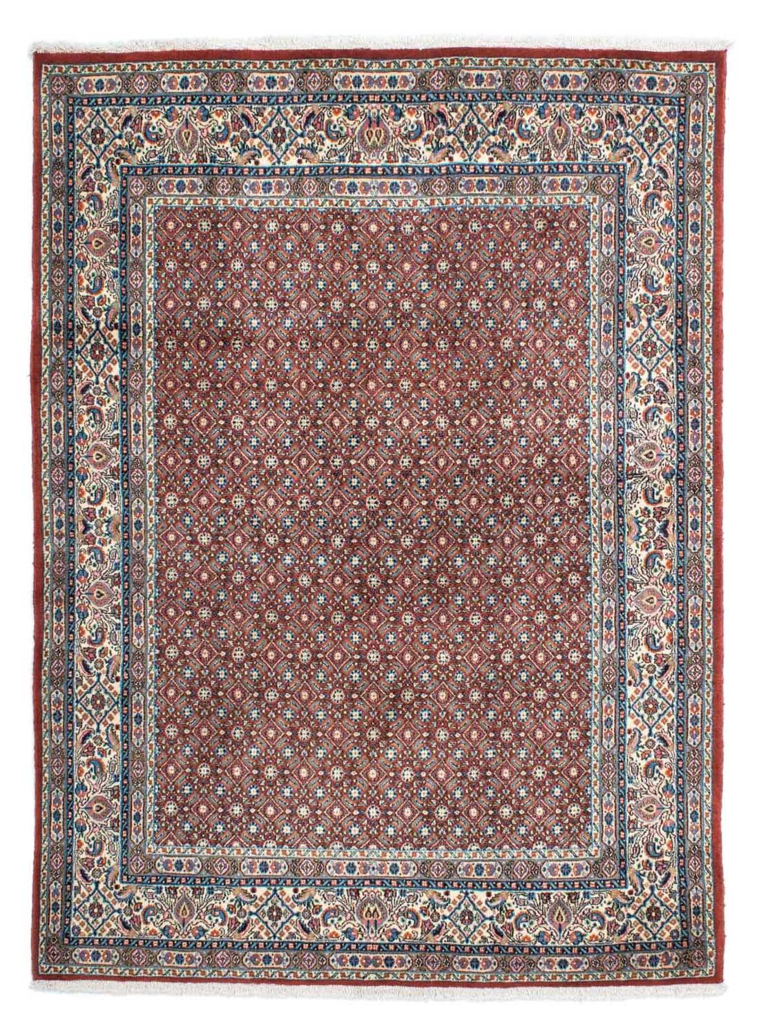 Alfombra persa - Clásica - 200 x 150 cm - rojo oscuro