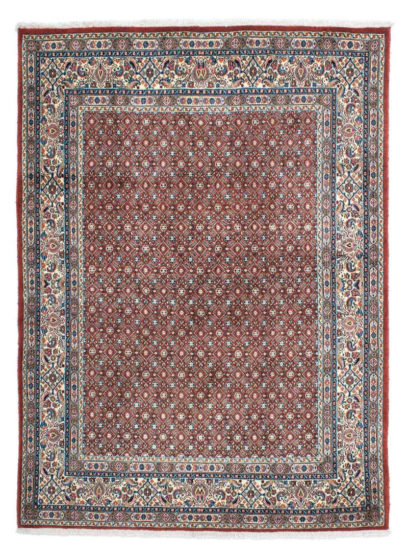 Alfombra persa - Clásica - 200 x 150 cm - rojo oscuro
