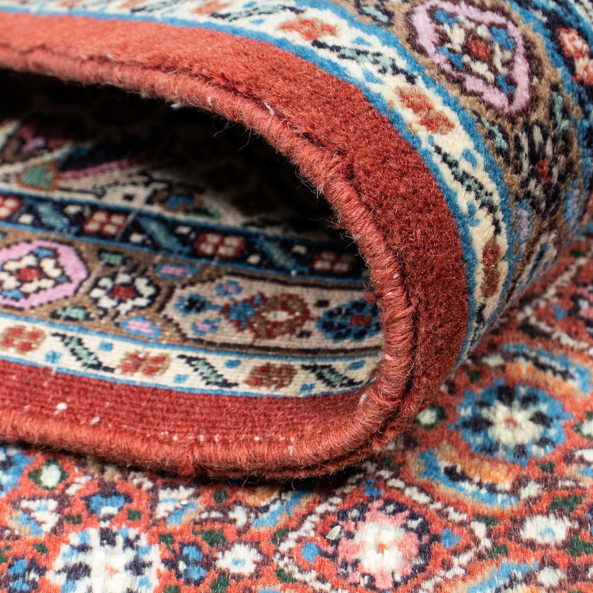 Alfombra persa - Clásica - 200 x 150 cm - rojo oscuro