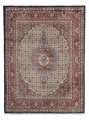 Alfombra persa - Clásica - 198 x 149 cm - azul oscuro
