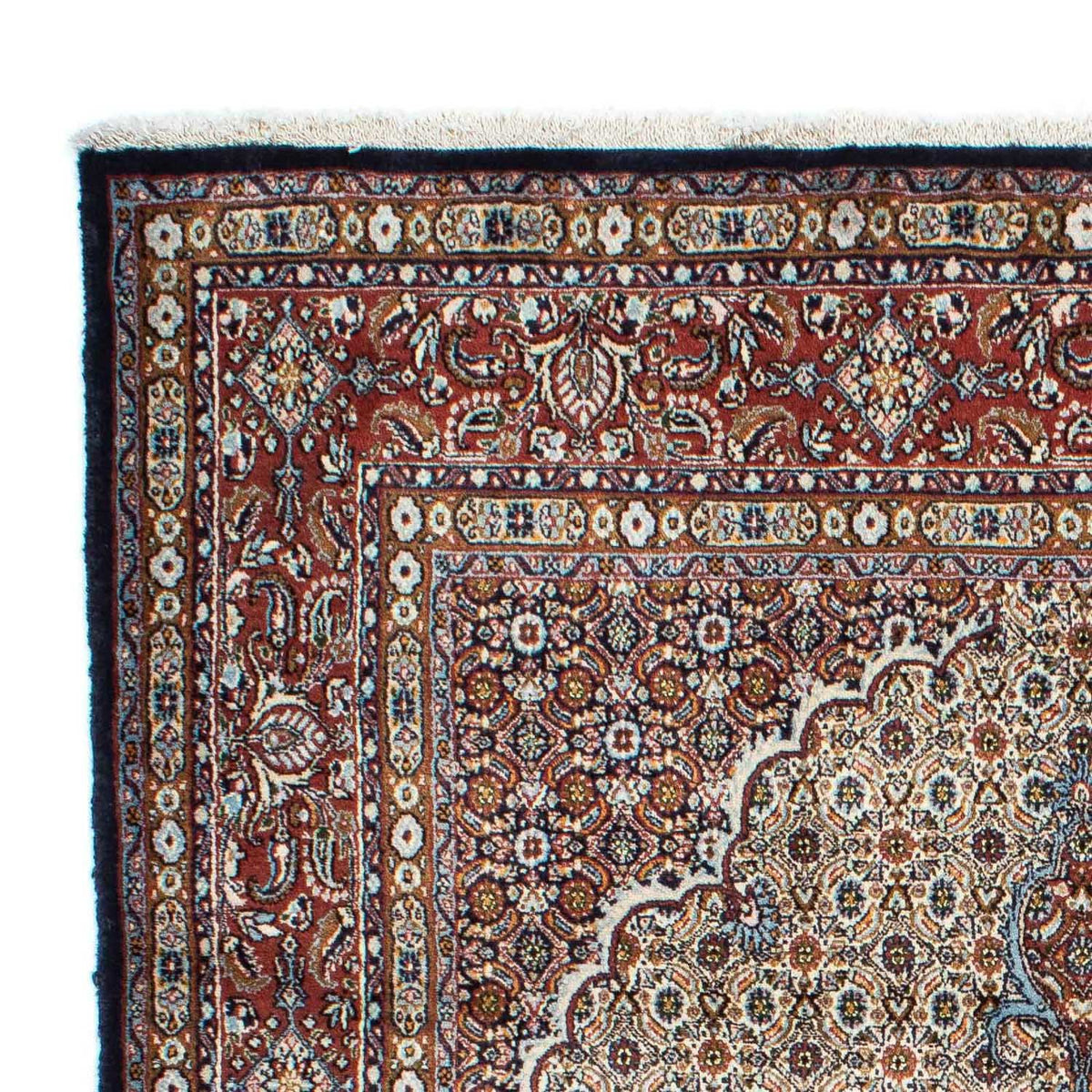Alfombra persa - Clásica - 198 x 149 cm - azul oscuro