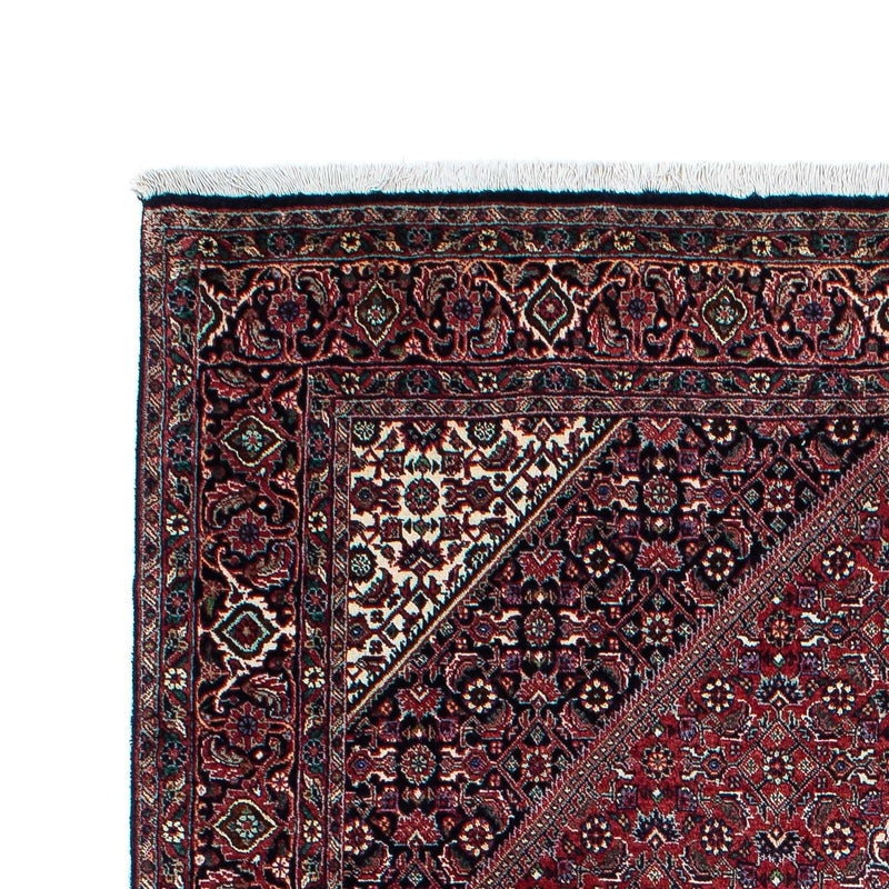Alfombra persa - Bidjar - 215 x 128 cm - rojo claro
