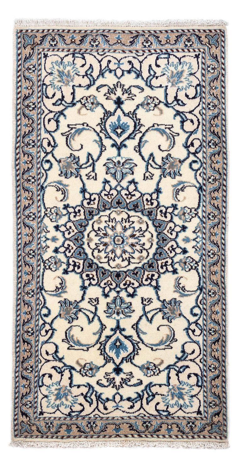 Alfombra persa - Nain - 136 x 86 cm - beige