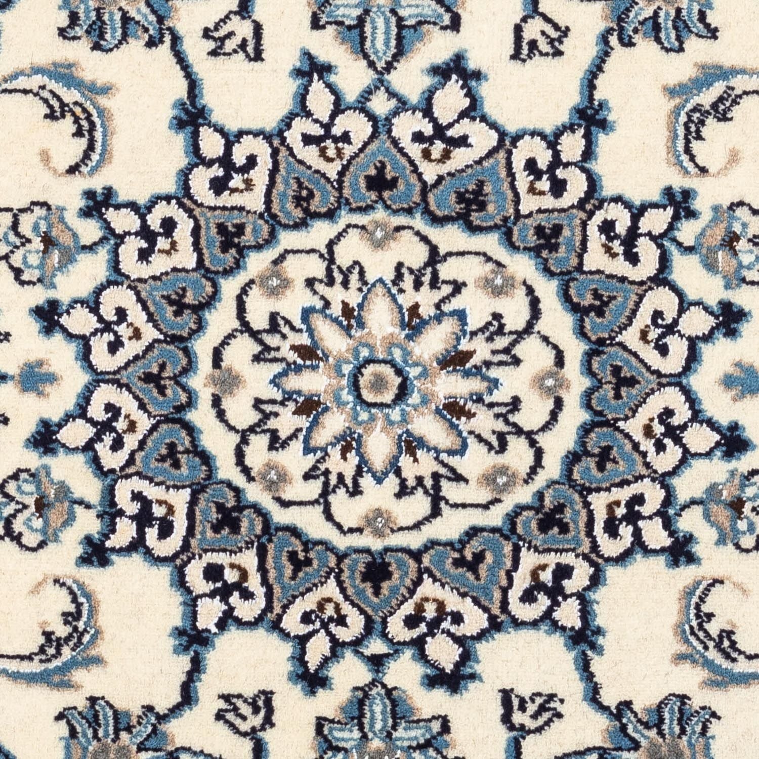 Alfombra persa - Nain - 136 x 86 cm - beige