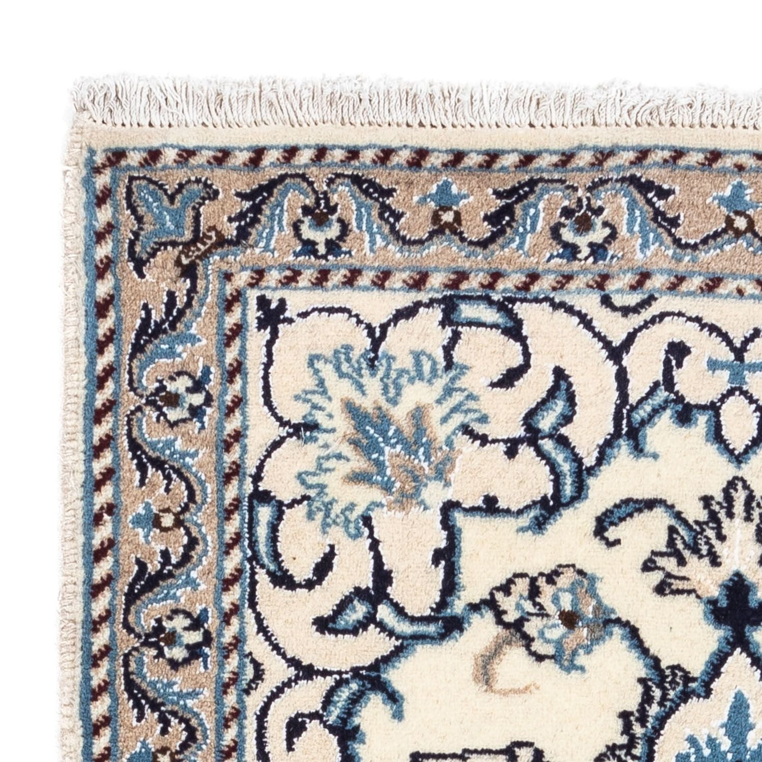 Alfombra persa - Nain - 136 x 86 cm - beige