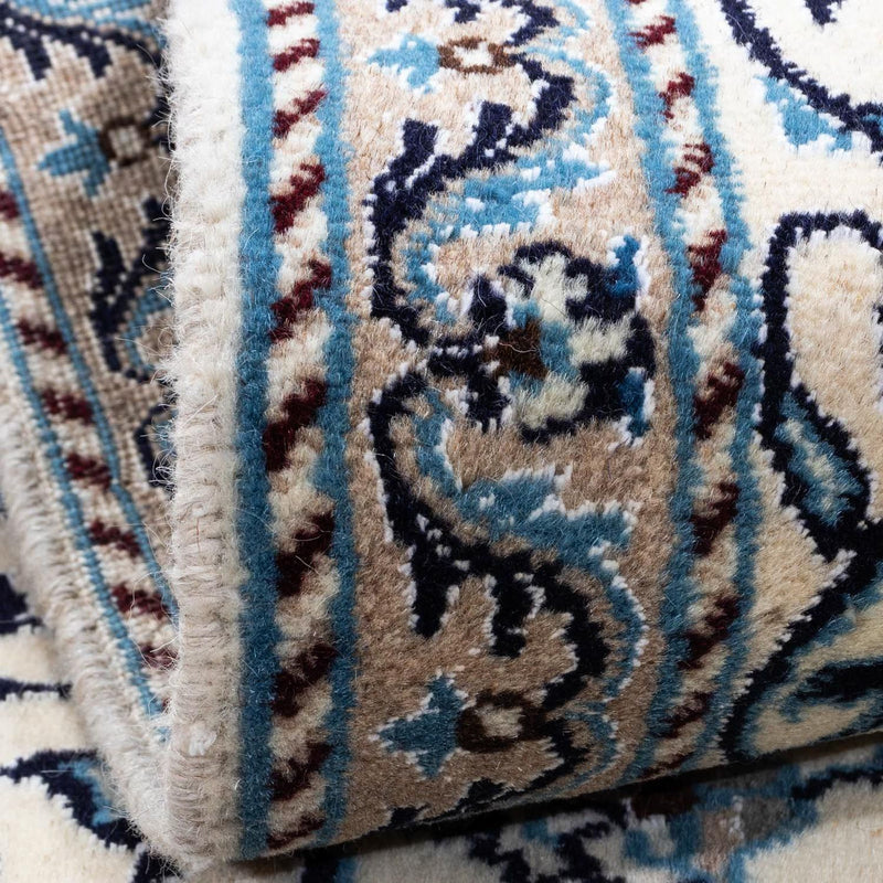 Alfombra persa - Nain - 136 x 86 cm - beige