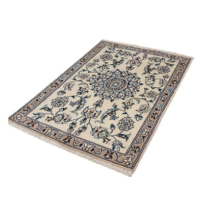 Alfombra persa - Nain - 127 x 87 cm - beige