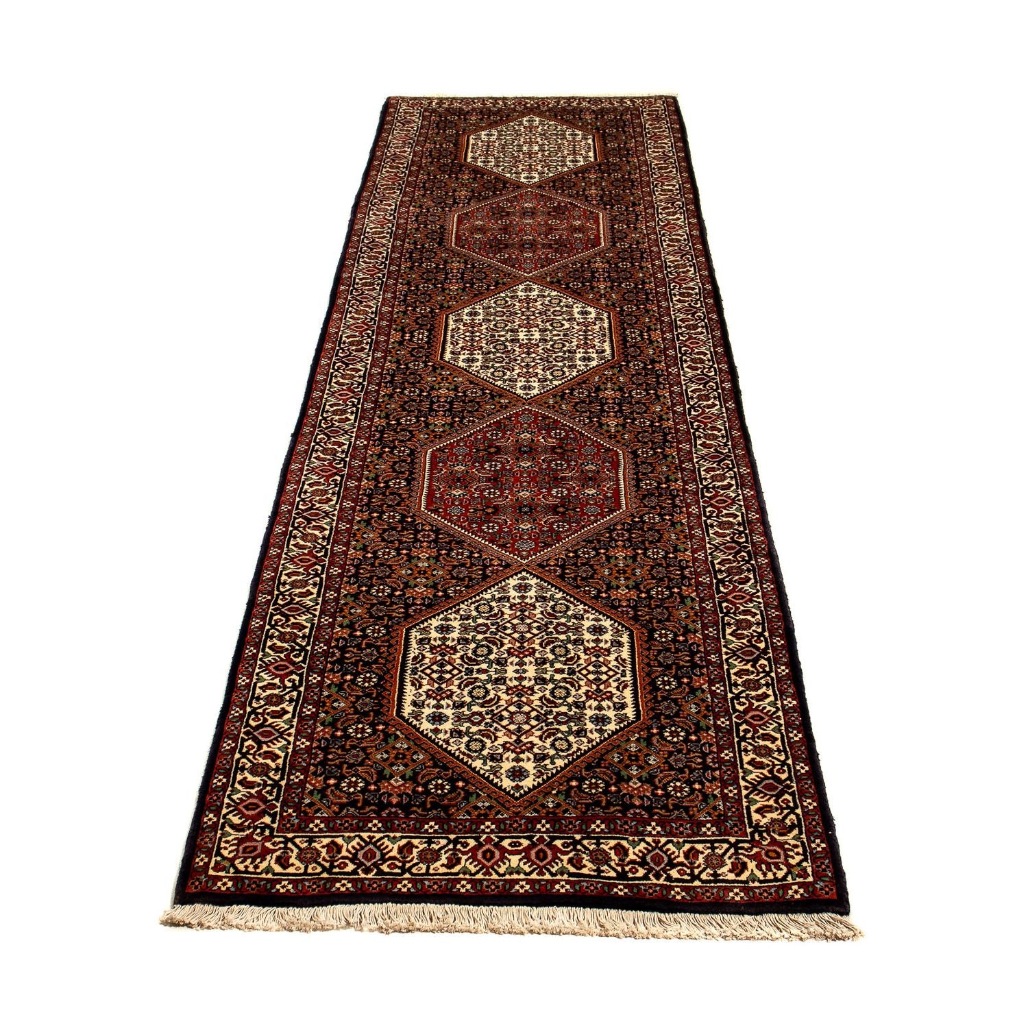 Alfombra de pasillo Alfombra persa - Bidjar - 292 x 71 cm - multicolor