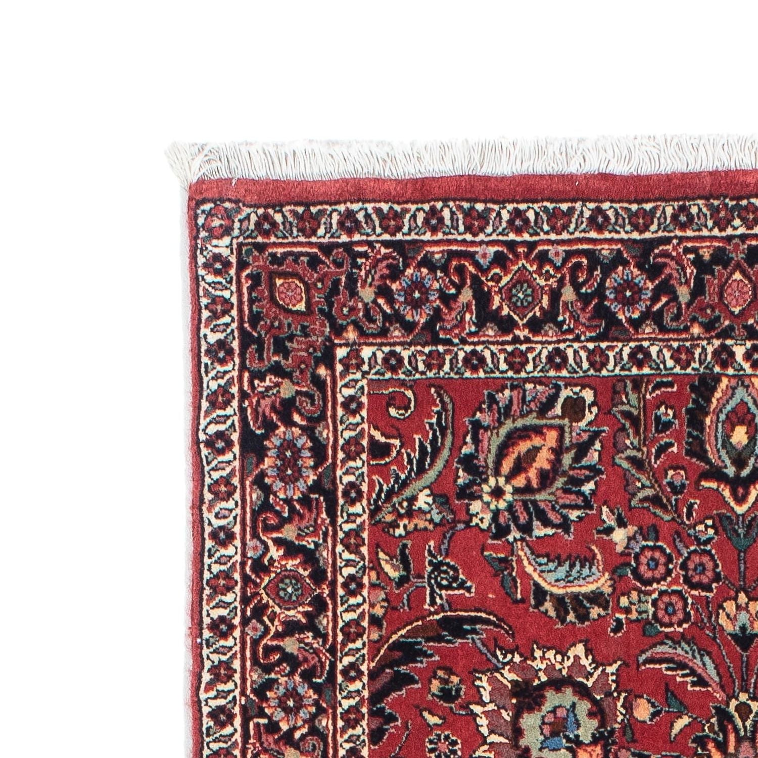 Alfombra de pasillo Alfombra persa - Bidjar - 205 x 74 cm - rojo