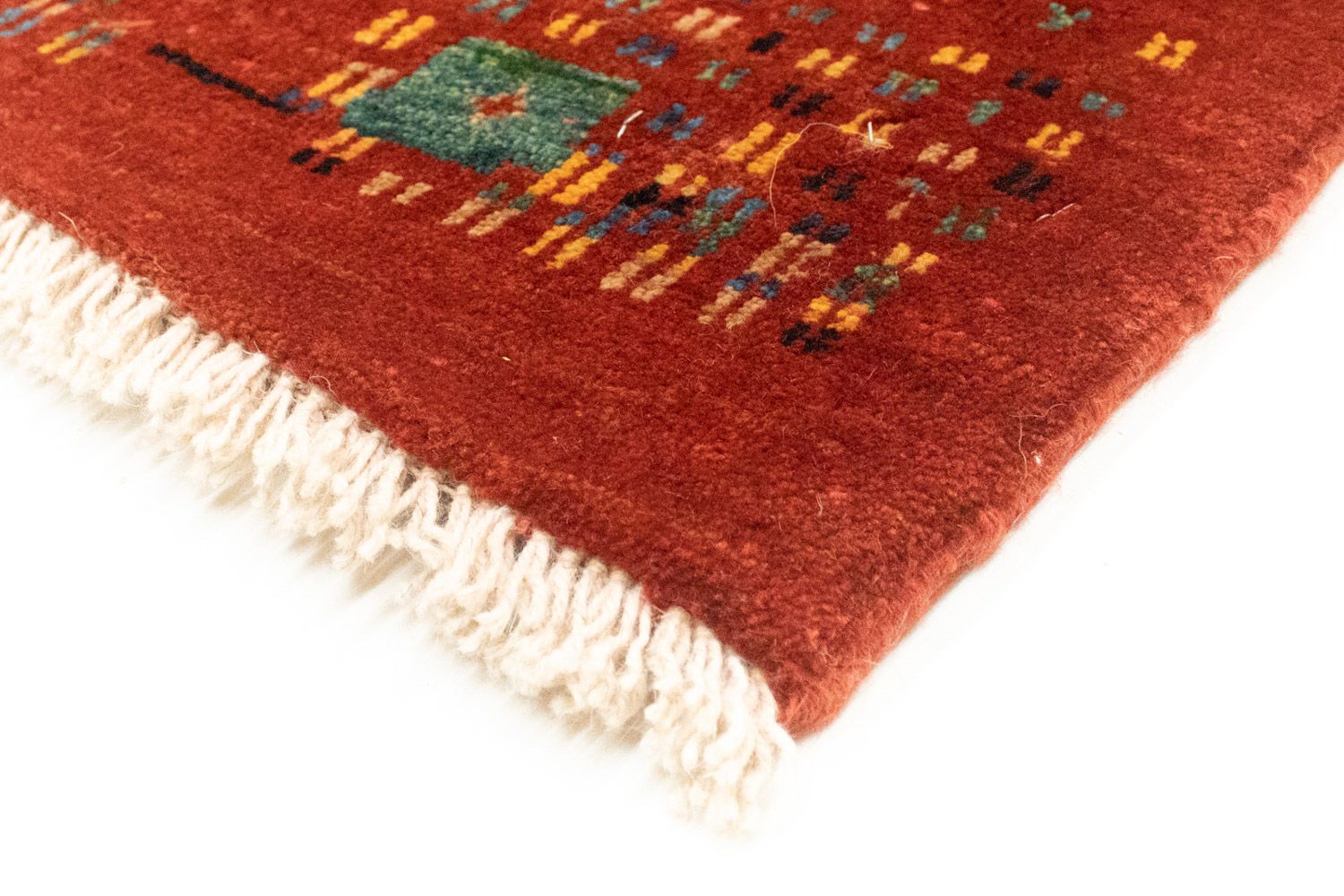 Alfombra Gabbeh - Loribaft Persa - 276 x 193 cm - óxido