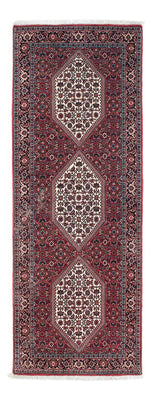 Alfombra de pasillo Alfombra persa - Bidjar - 210 x 74 cm - rojo