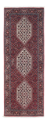 Alfombra de pasillo Alfombra persa - Bidjar - 210 x 74 cm - rojo