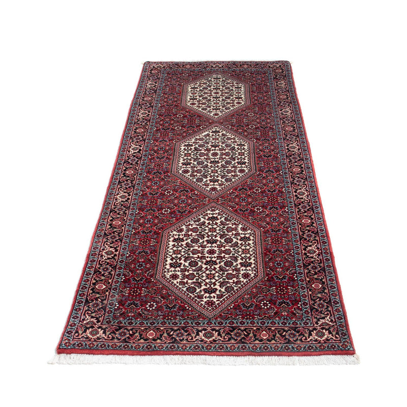 Alfombra de pasillo Alfombra persa - Bidjar - 210 x 74 cm - rojo