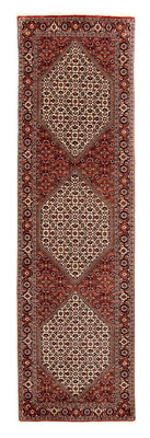 Alfombra de pasillo Alfombra persa - Bidjar - 290 x 82 cm - multicolor