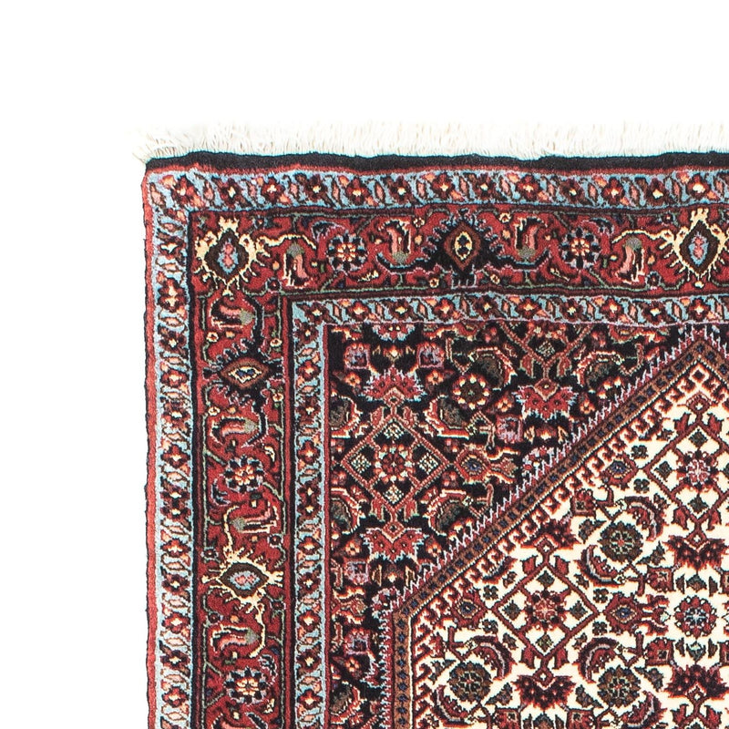 Alfombra de pasillo Alfombra persa - Bidjar - 216 x 72 cm - azul oscuro