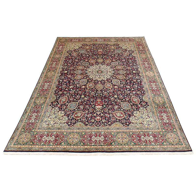 Alfombra Persa - Tabriz - Real - 401 x 300 cm - azul oscuro
