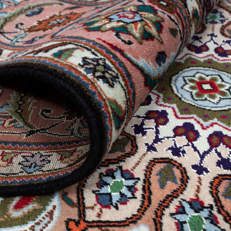 Alfombra Persa - Tabriz - Real - 293 x 190 cm - azul oscuro