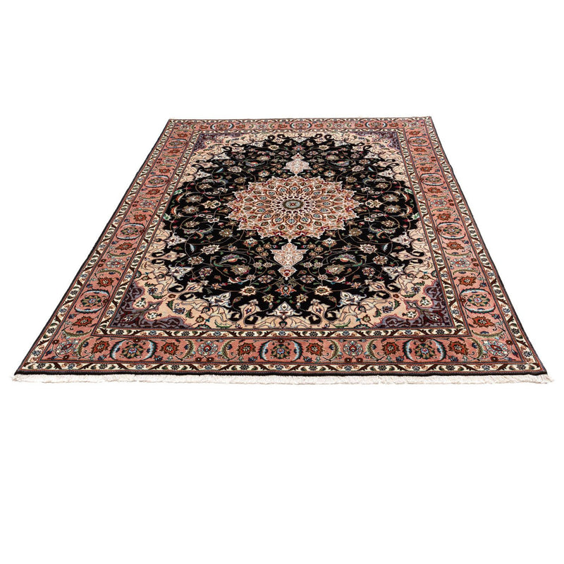 Alfombra Persa - Tabriz - Real - 293 x 190 cm - azul oscuro
