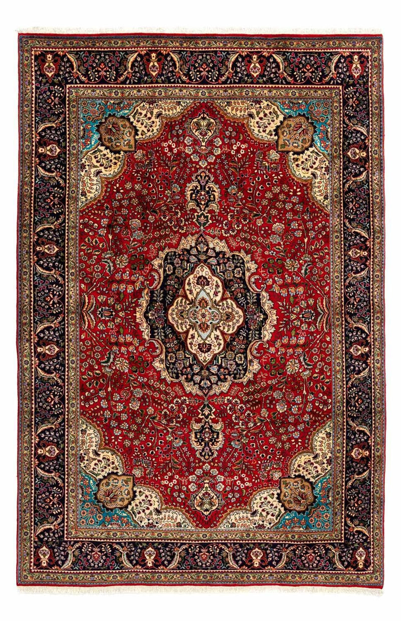Alfombra Persa - Tabriz - Real - 302 x 206 cm - rojo