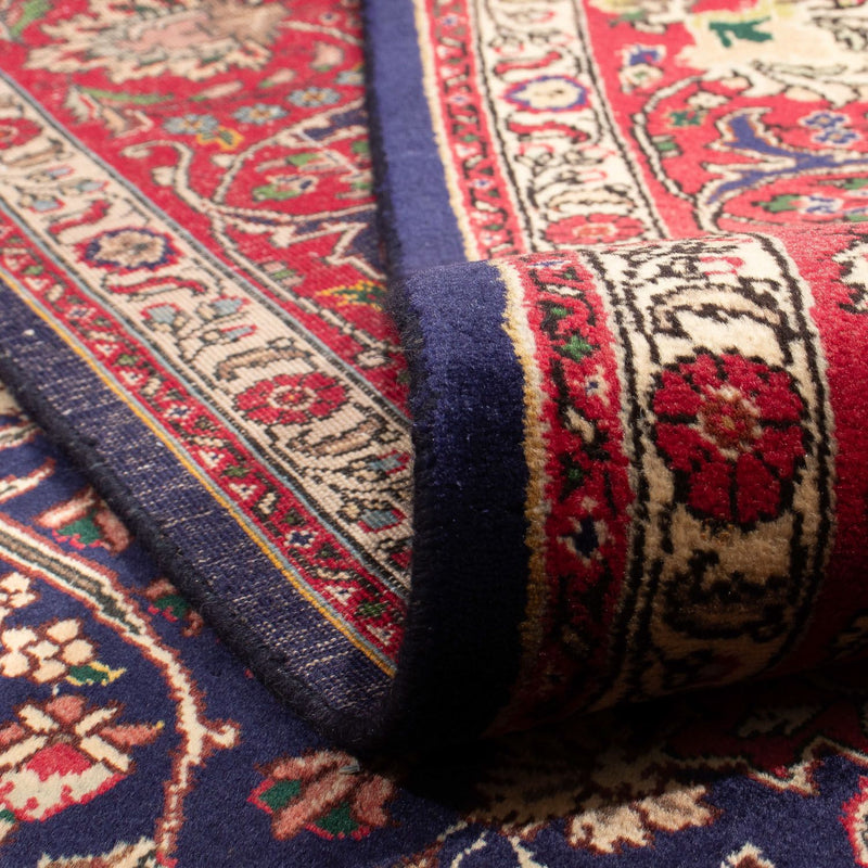 Alfombra Persa - Tabriz - Real - 342 x 246 cm - azul oscuro
