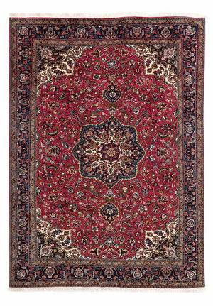 Alfombra Persa - Tabriz - Real - 280 x 205 cm - rojo oscuro