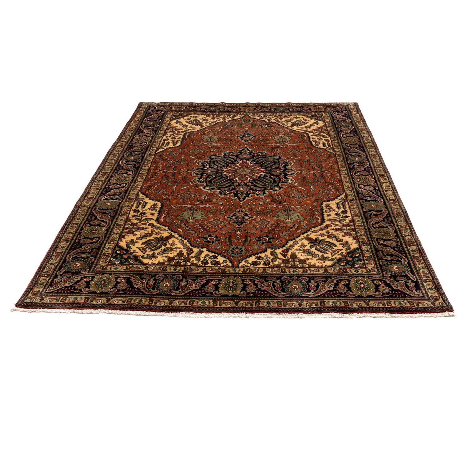 Alfombra Persa - Tabriz - Real - 288 x 199 cm - marrón