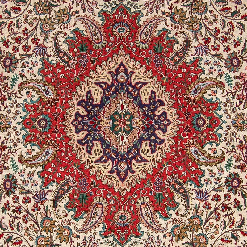 Alfombra Persa - Tabriz - Real - 349 x 255 cm - rojo
