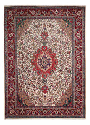 Alfombra Persa - Tabriz - Real - 348 x 255 cm - rojo