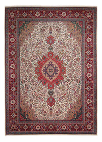 Alfombra Persa - Tabriz - Real - 348 x 255 cm - rojo