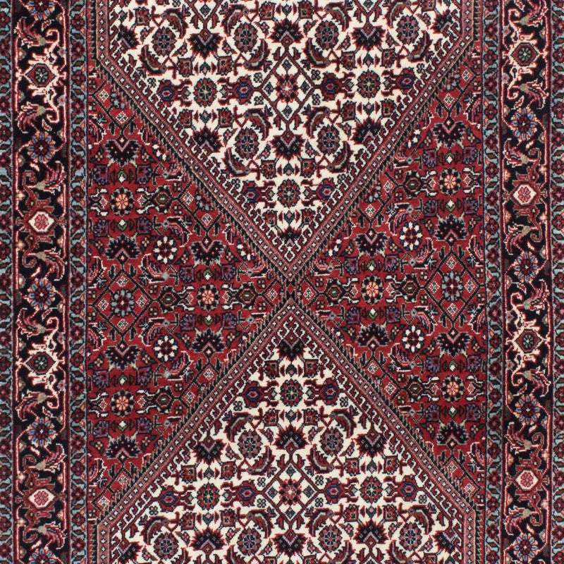 Alfombra de pasillo Alfombra persa - Bidjar - 209 x 75 cm - rojo