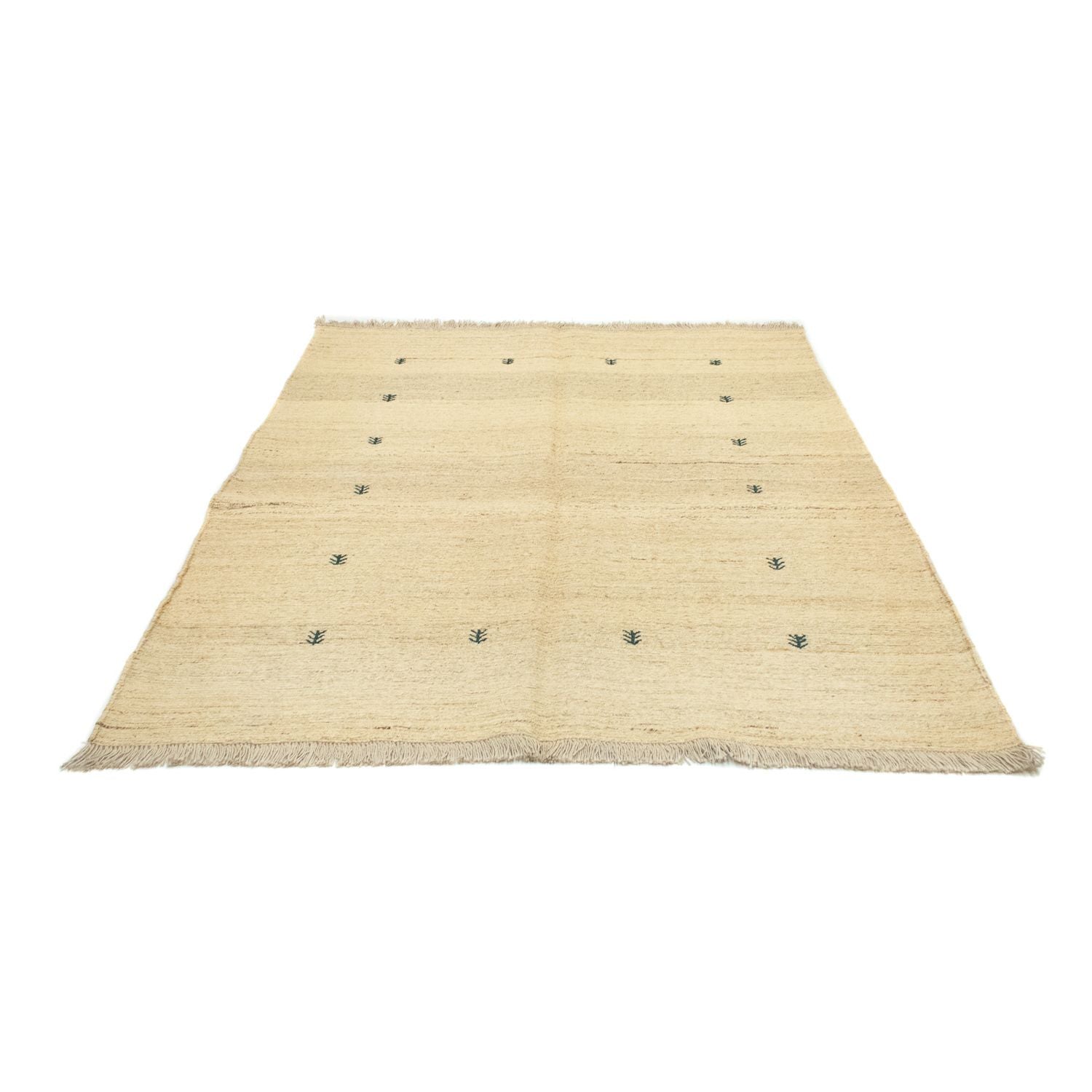 Alfombra Gabbeh - Persa - 192 x 150 cm - beige