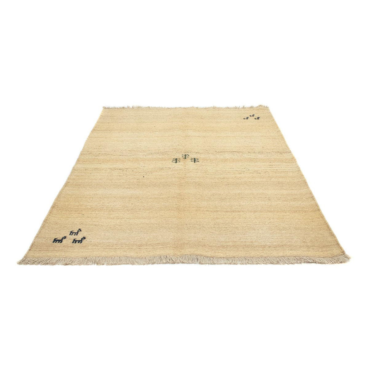 Alfombra Gabbeh - Persa - 204 x 156 cm - beige