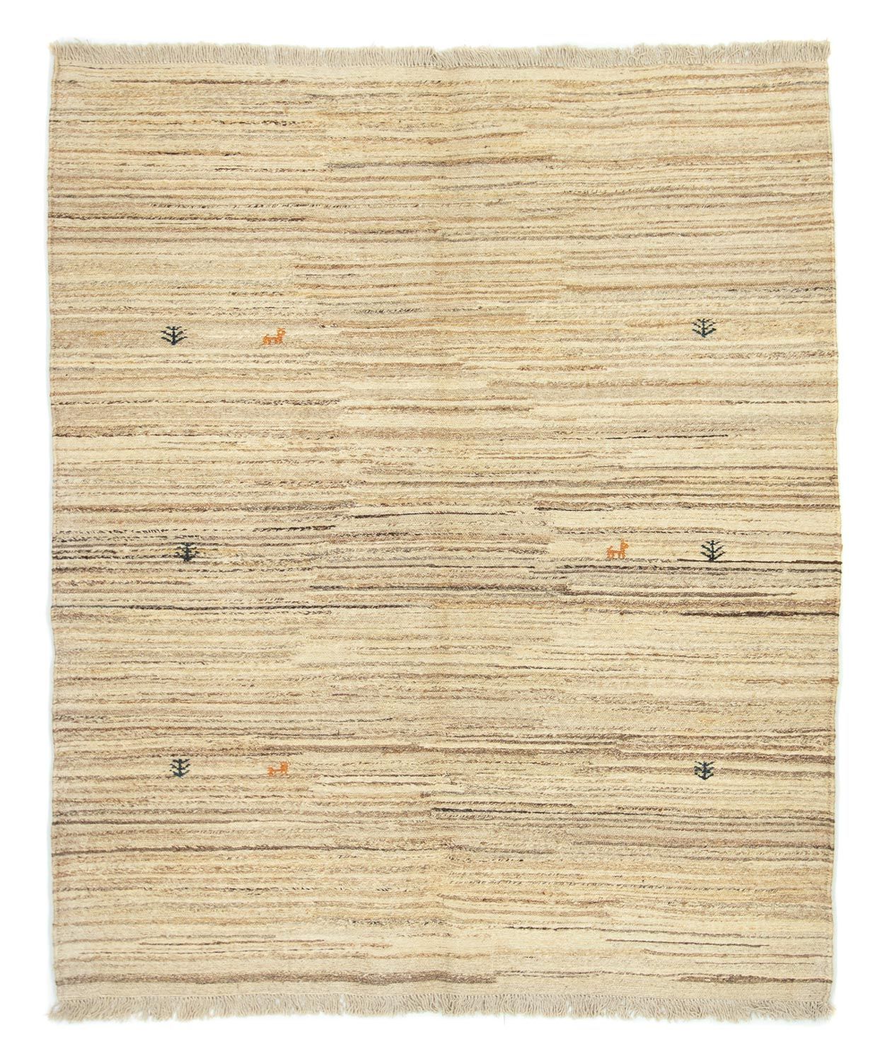 Alfombra Gabbeh - Persa - 188 x 158 cm - beige