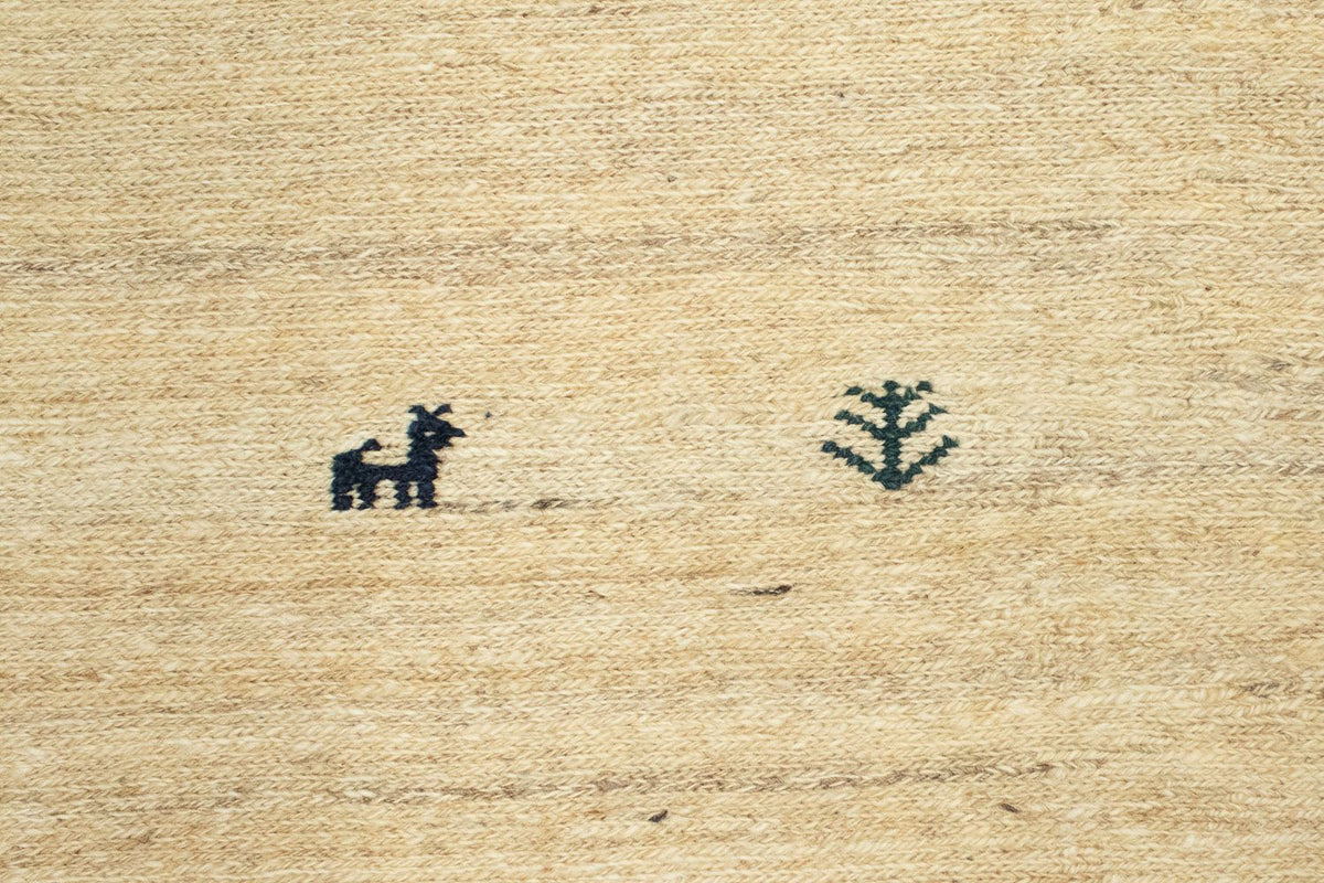 Alfombra Gabbeh - Persa - 212 x 153 cm - beige