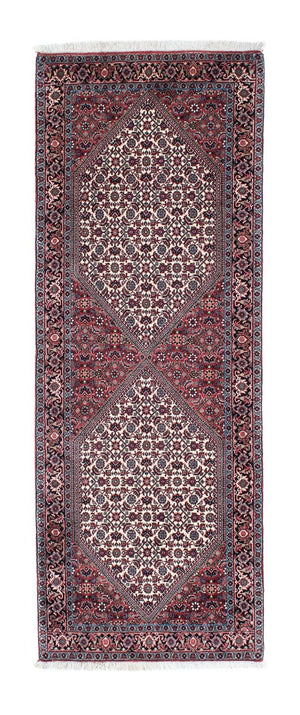 Alfombra de pasillo Alfombra persa - Bidjar - 192 x 74 cm - beige
